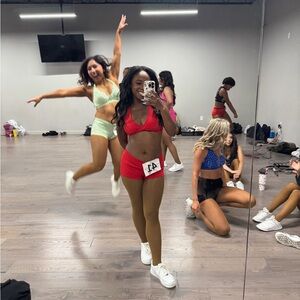 Red Dance Pro Cheer Audition Set
